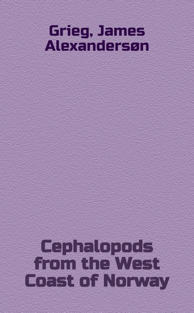 Cephalopods from the West Coast of Norway