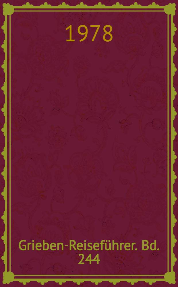 Grieben-Reiseführer. Bd. 244 : London