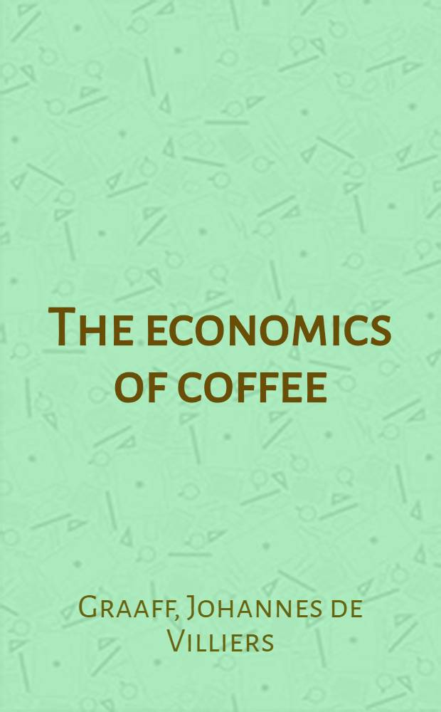 The economics of coffee