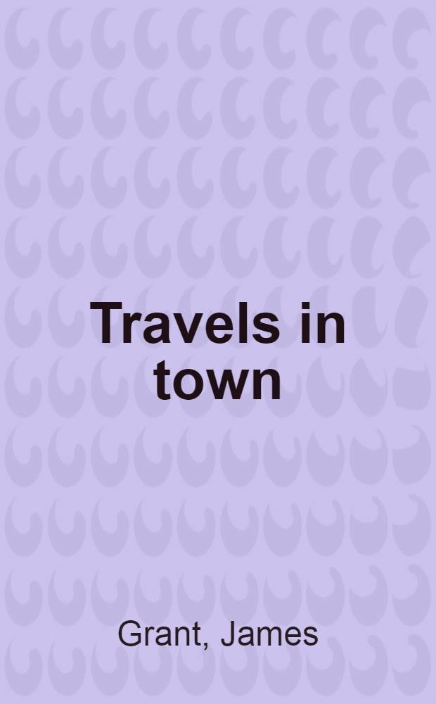 Travels in town