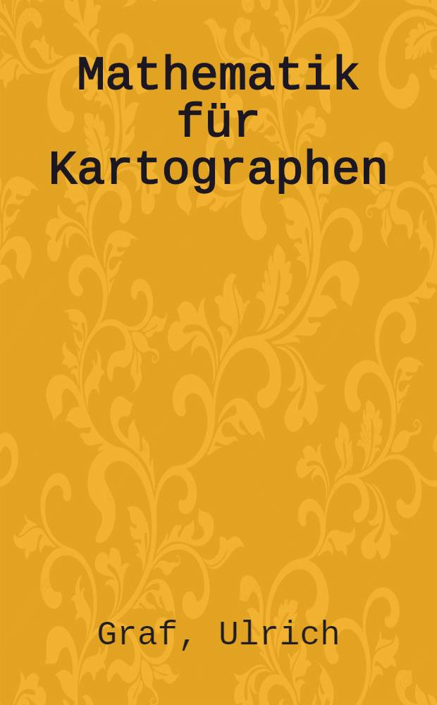 Mathematik für Kartographen