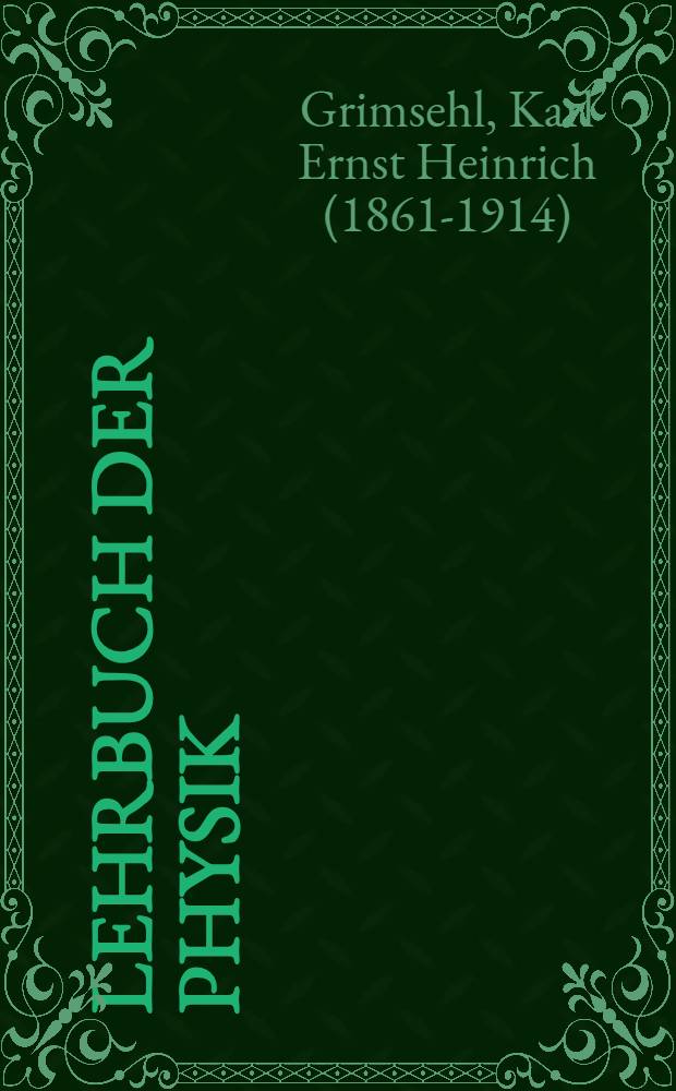 Lehrbuch der Physik