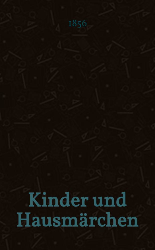Kinder und Hausm&auml;rchen