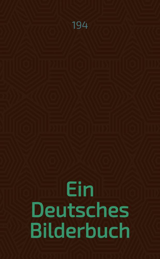 Ein Deutsches Bilderbuch