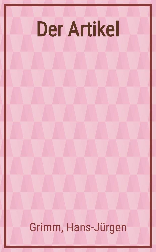 Der Artikel