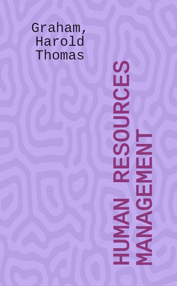 Human resources management