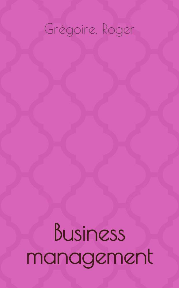 Business management