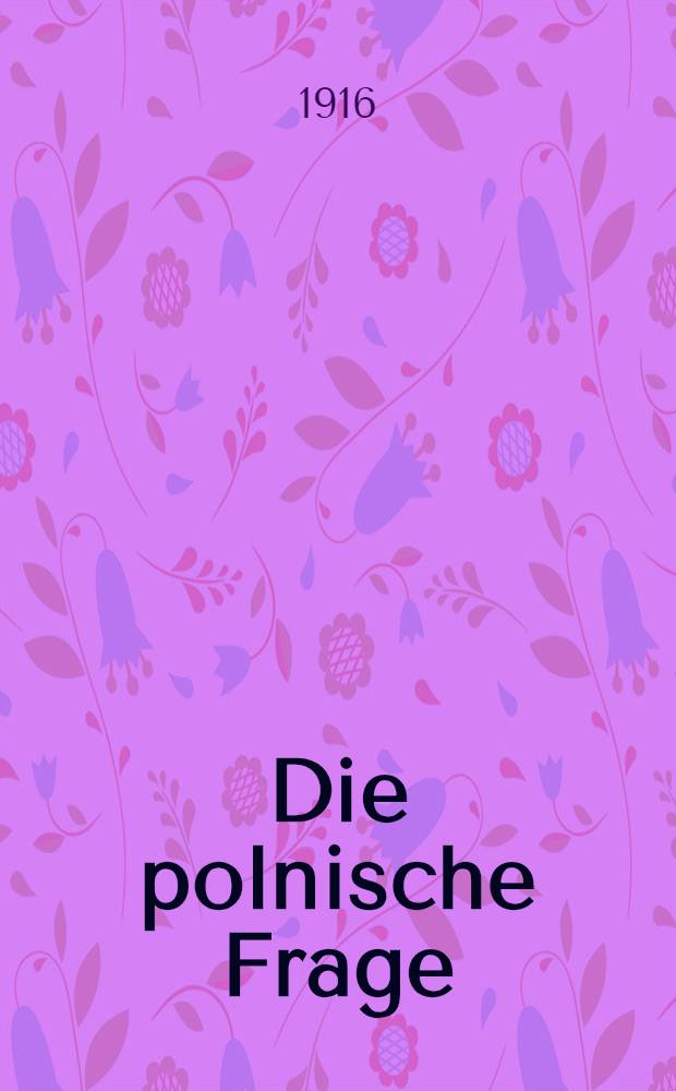 Die polnische Frage