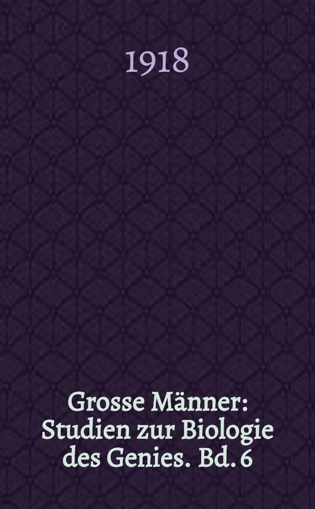 Grosse M&auml;nner : Studien zur Biologie des Genies. Bd. 6 : Emil Rathenau und das elektrische Zeitalter