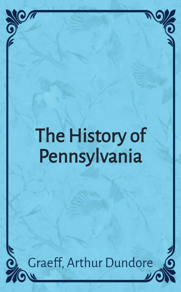 The History of Pennsylvania