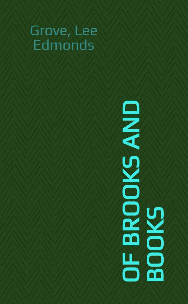 Of Brooks and books