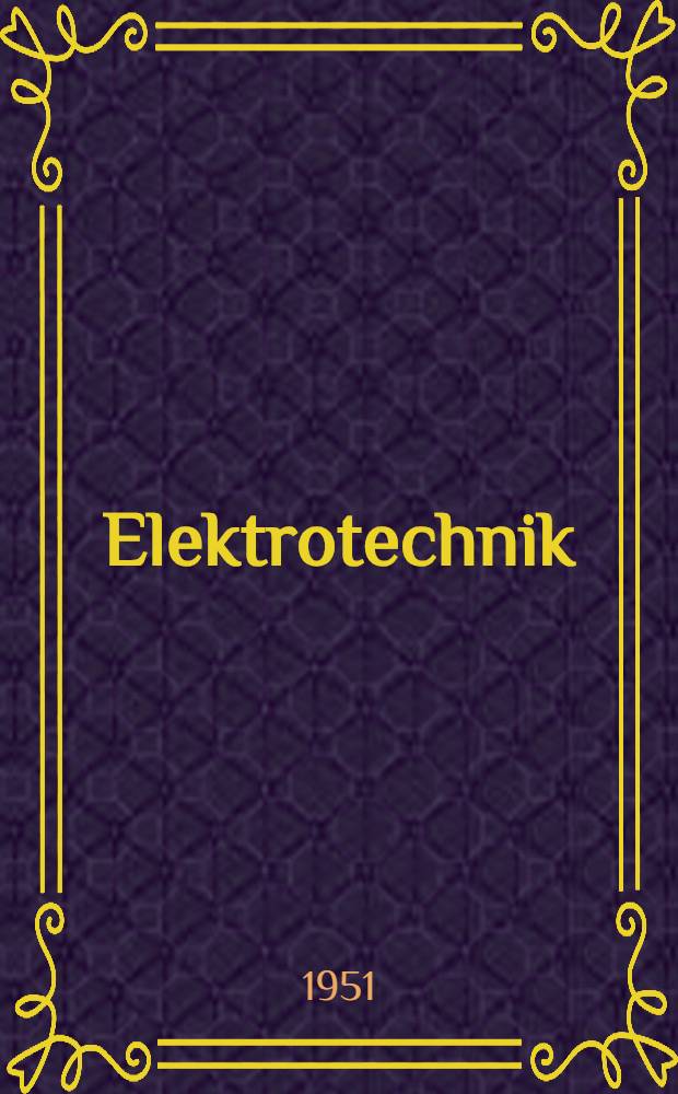 Elektrotechnik
