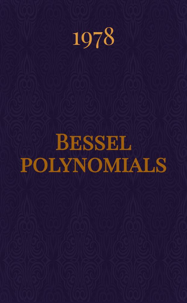 Bessel polynomials