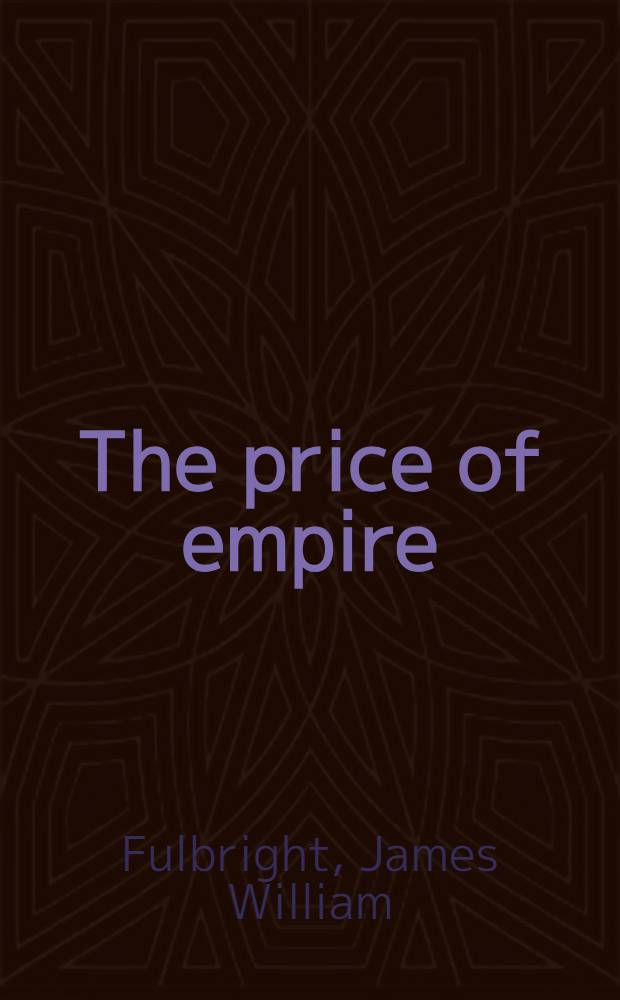 The price of empire