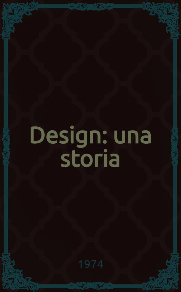 Design: una storia