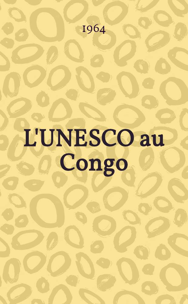 L'UNESCO au Congo