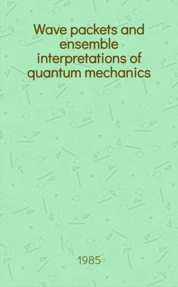 Wave packets and ensemble interpretations of quantum mechanics