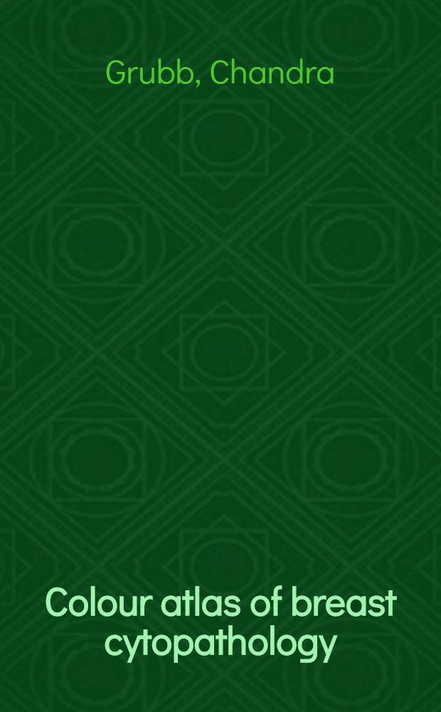 Colour atlas of breast cytopathology