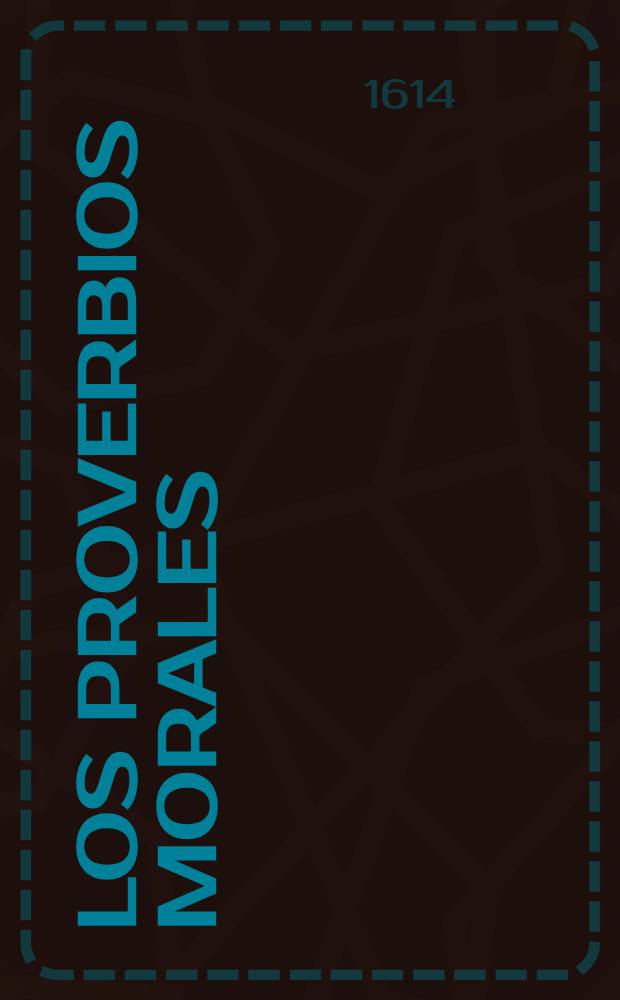 Los proverbios morales