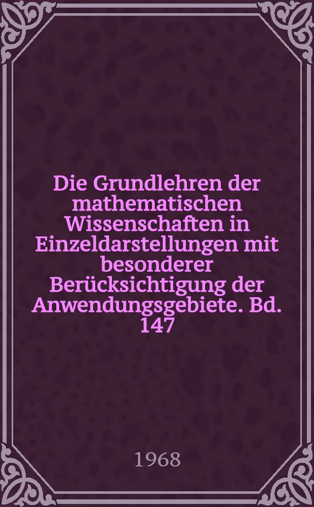 Die Grundlehren der mathematischen Wissenschaften in Einzeldarstellungen mit besonderer Berücksichtigung der Anwendungsgebiete. Bd. 147 : Semisimpliziale algebraische Topologie