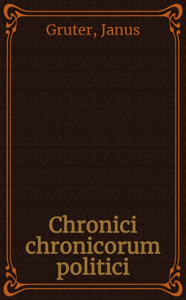 Chronici chronicorum politici