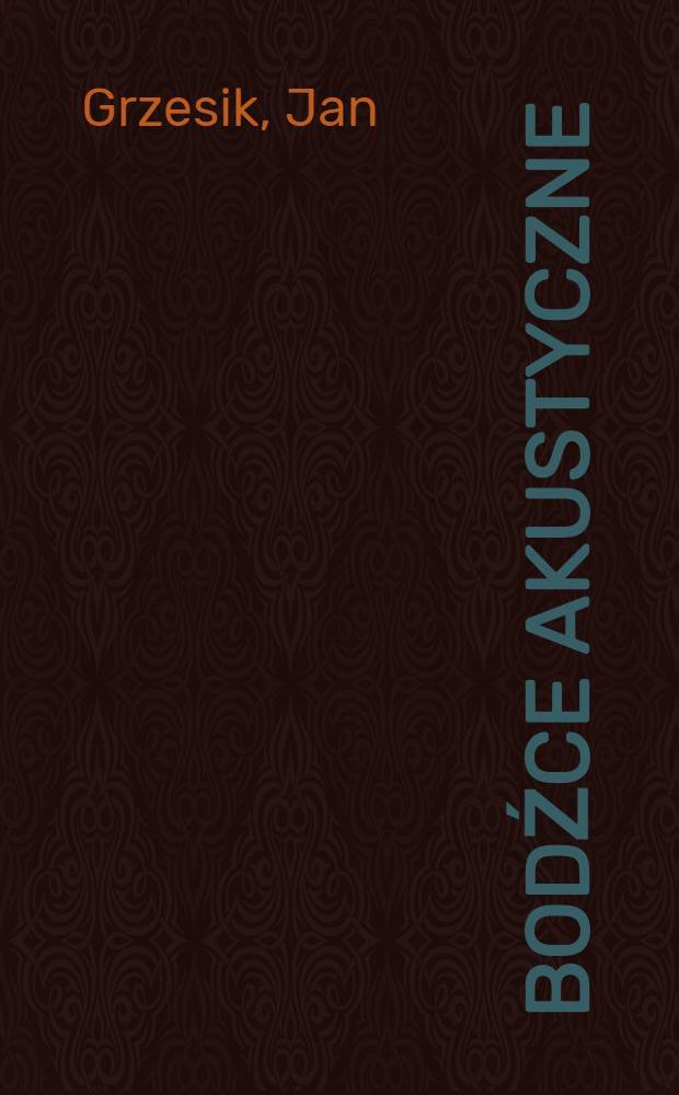 Bodźce akustyczne