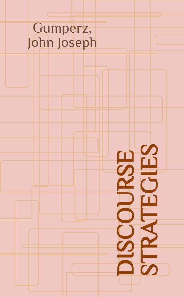 Discourse strategies