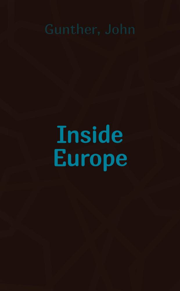 Inside Europe