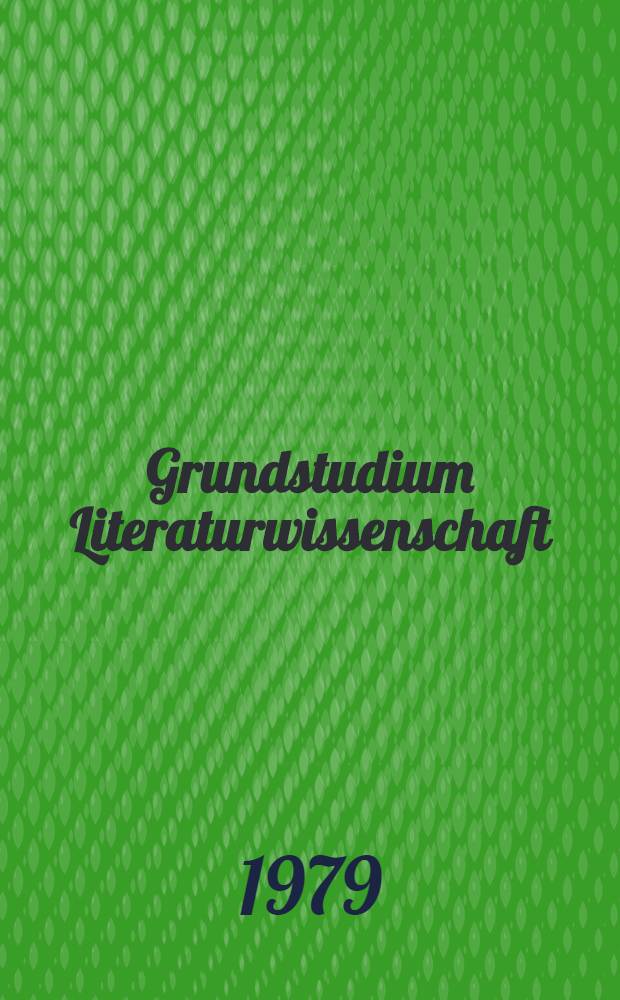 Grundstudium Literaturwissenschaft : Hochschuldidaktische Arbeitsmaterialien. Bd. 8 : Aspekte erzählender Prosa