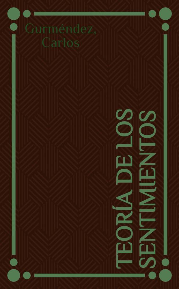 Teoría de los sentimientos