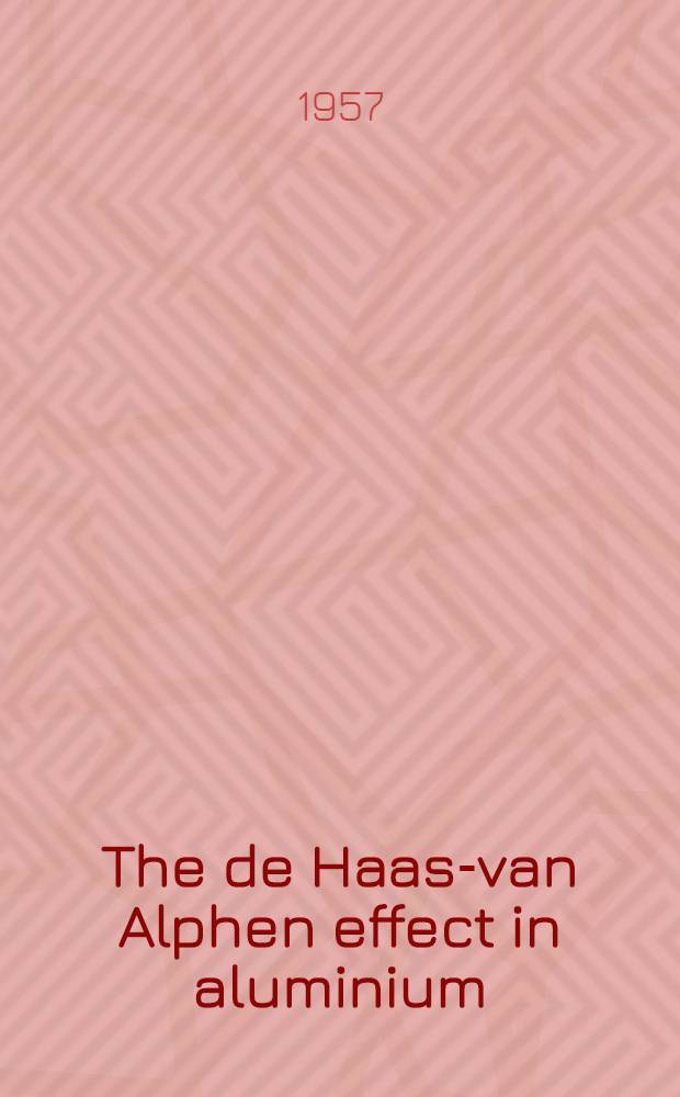 The de Haas-van Alphen effect in aluminium