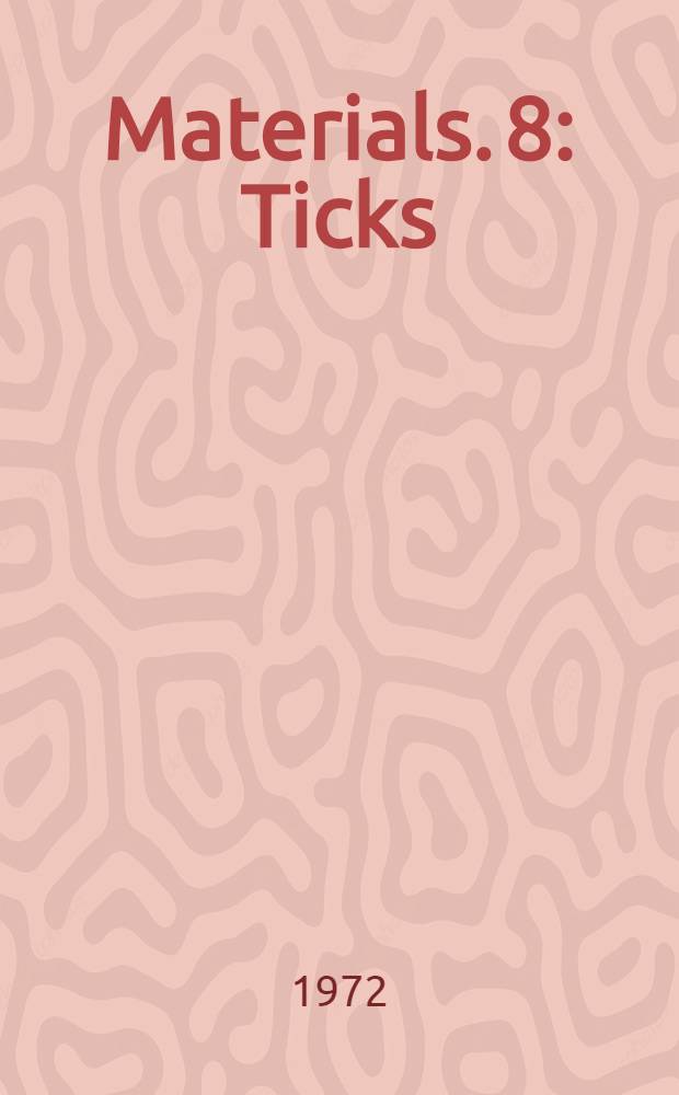 [Materials]. 8 : Ticks (Ixodidae) of Gunong Benom and their altitudinal distribution, hosts and medical relationships