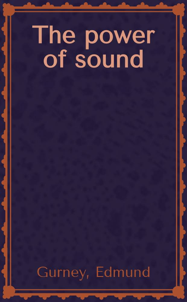The power of sound