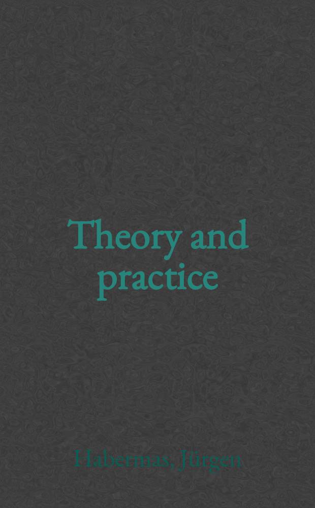 Theory and practice