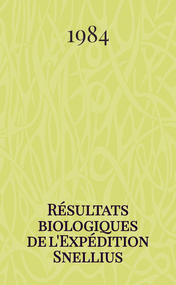 R&eacute;sultats biologiques de l'Exp&eacute;dition Snellius : Echinodermata Ophiuroidea. T. 1