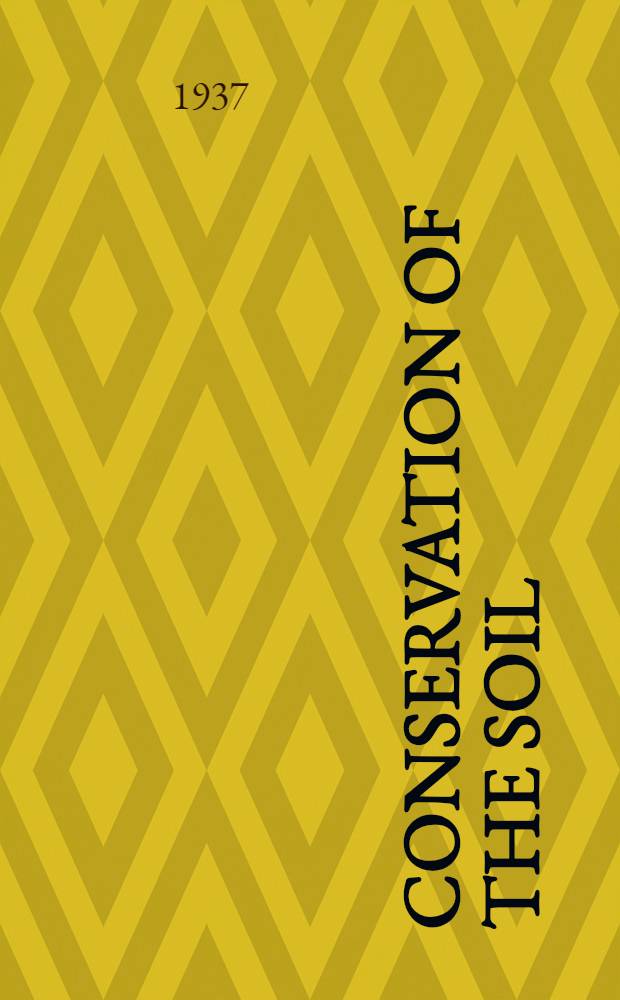 Conservation of the soil