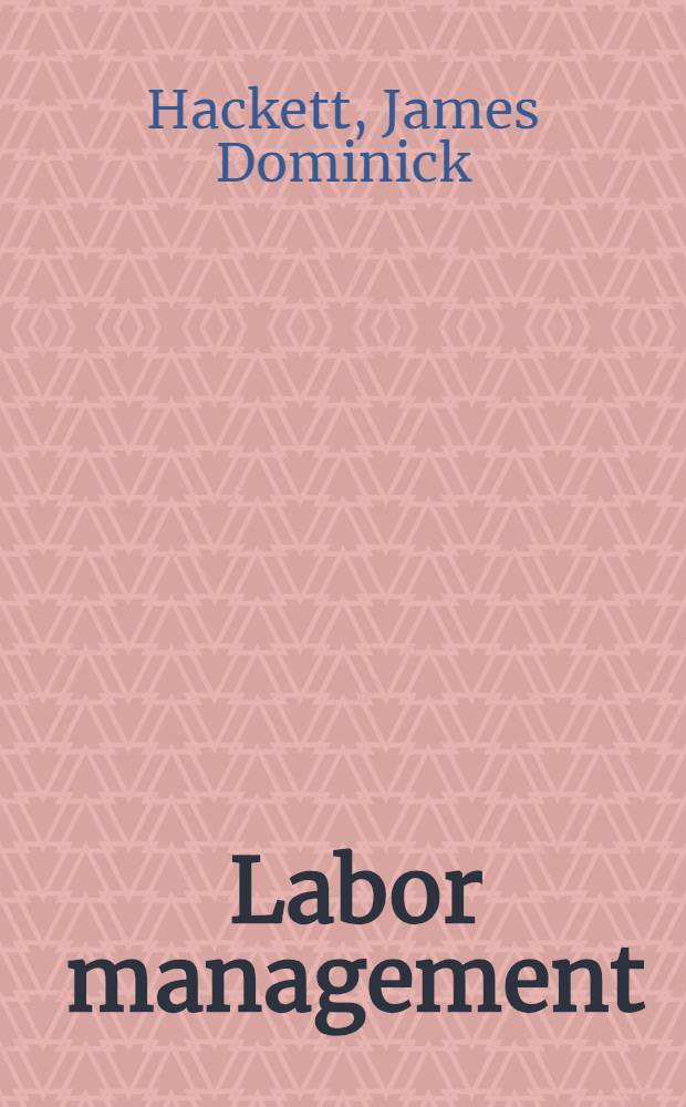 Labor management