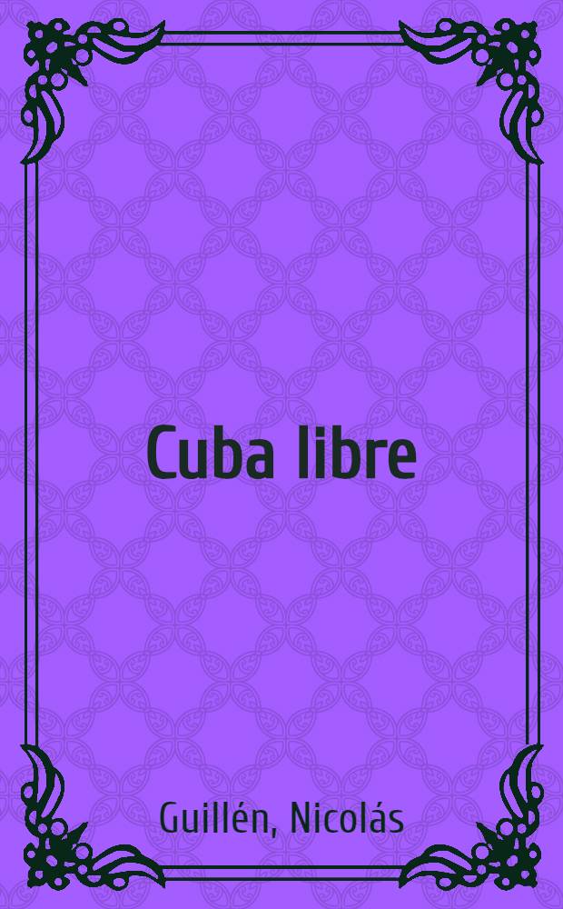 Cuba libre