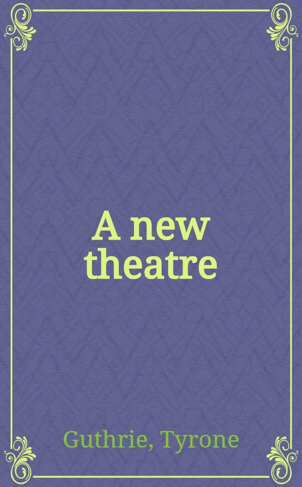 A new theatre