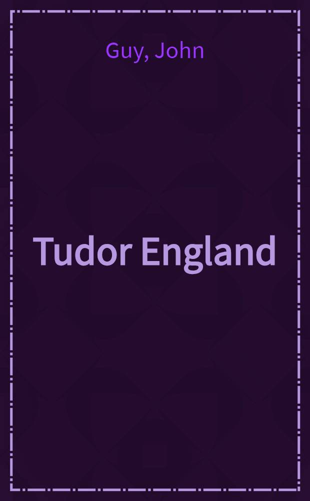 Tudor England