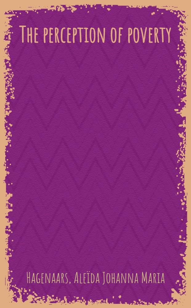 The perception of poverty