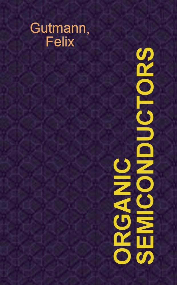 Organic semiconductors