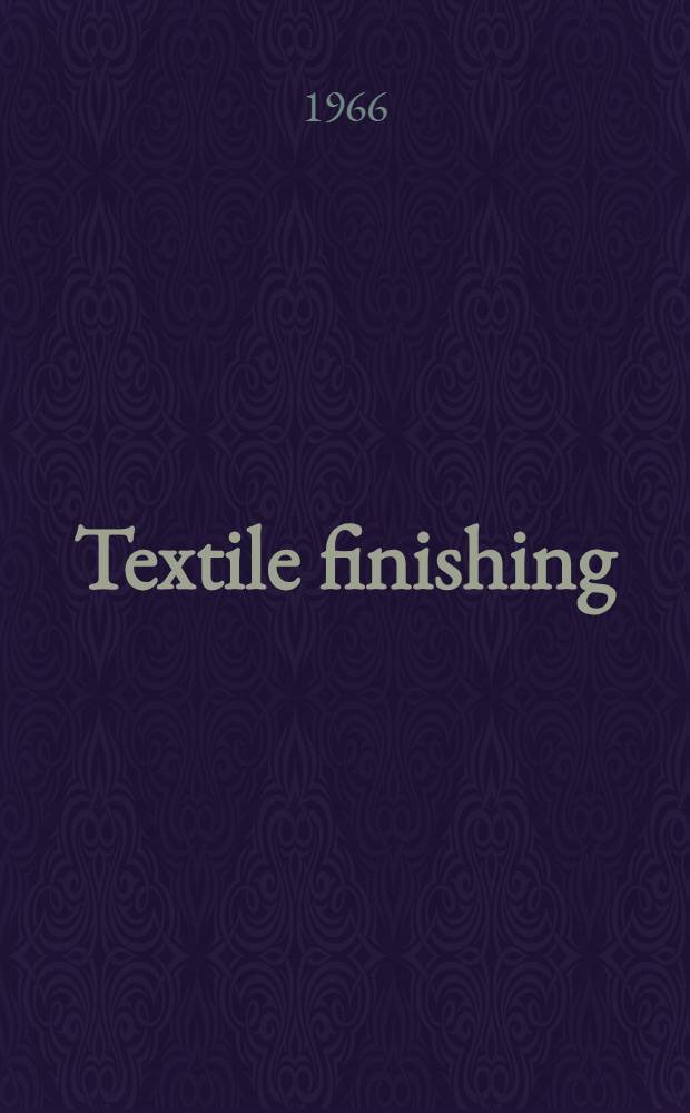 Textile finishing