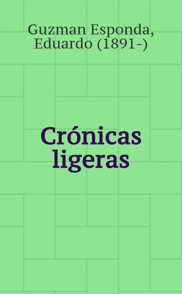 Crónicas ligeras