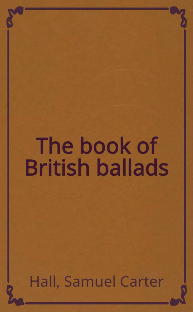 The book of British ballads