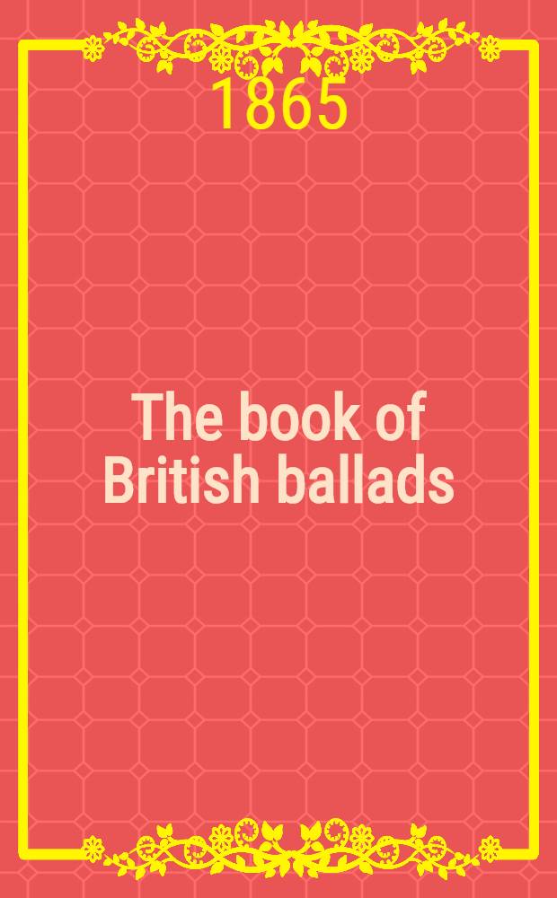 The book of British ballads