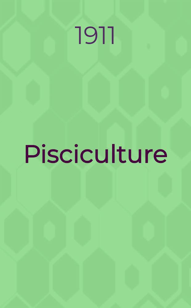 Pisciculture
