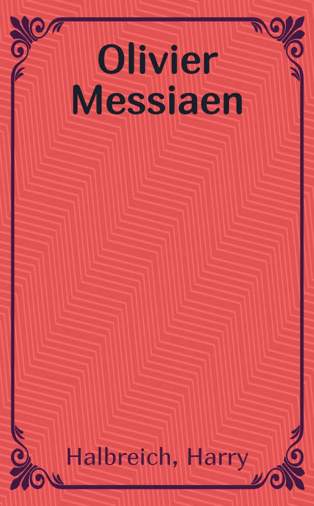 Olivier Messiaen