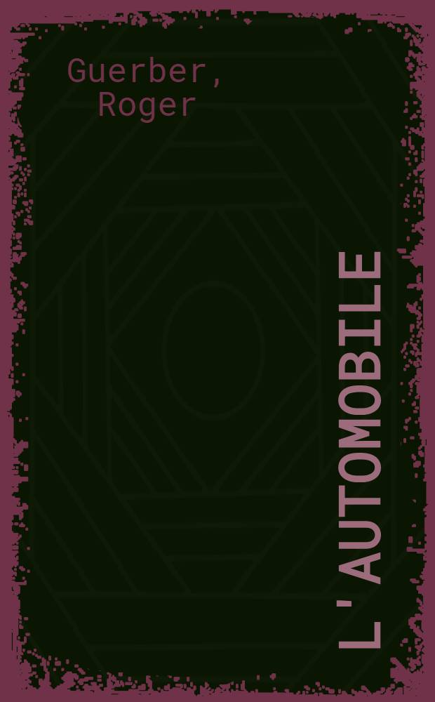 L'automobile