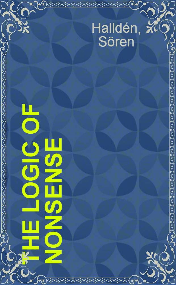 The logic of nonsense